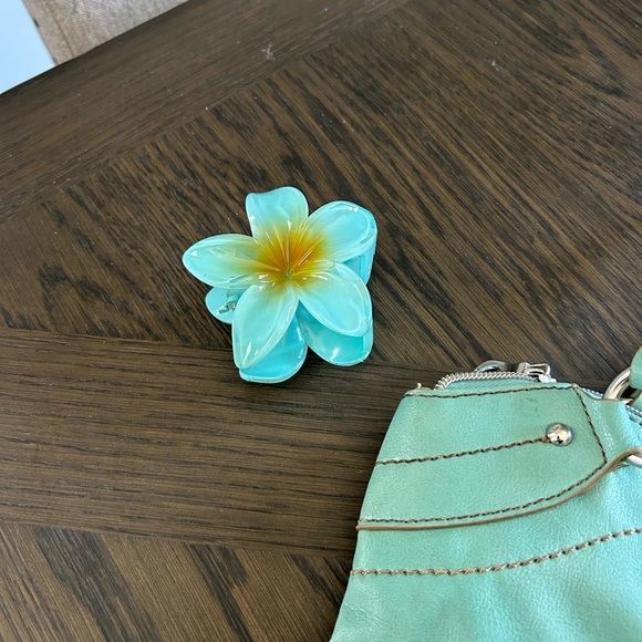 Relic turquoise Bag w matching Clip. EUC - Picture 5 of 9